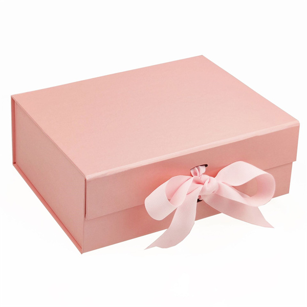 Cardboard Box with bow ribbon