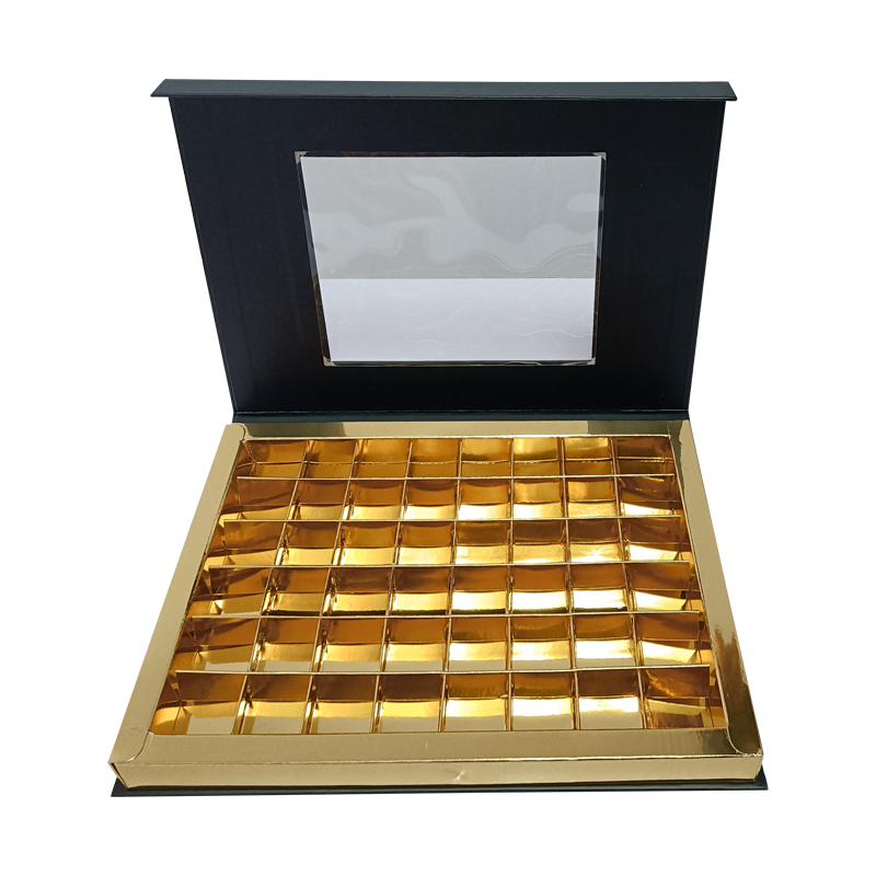 Chocolate Gift Boxes with Magnet Adsorption and Window-ZY packaging company-paper box