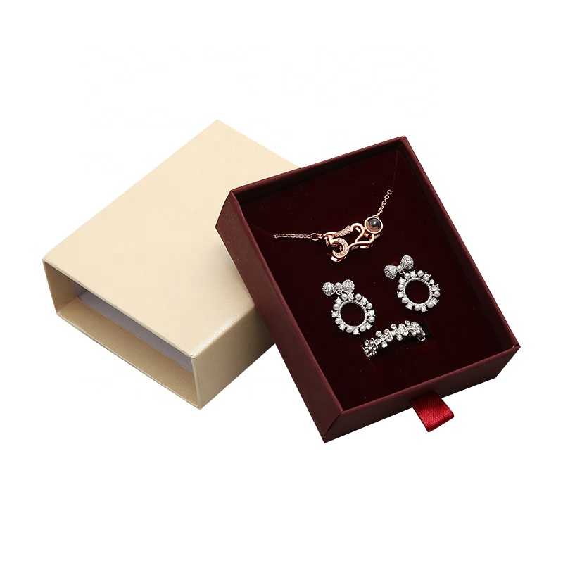 Customization Jewelry Packaging Drawer Box