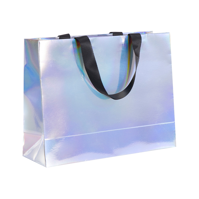 Holographic Rainbow Paper Bag