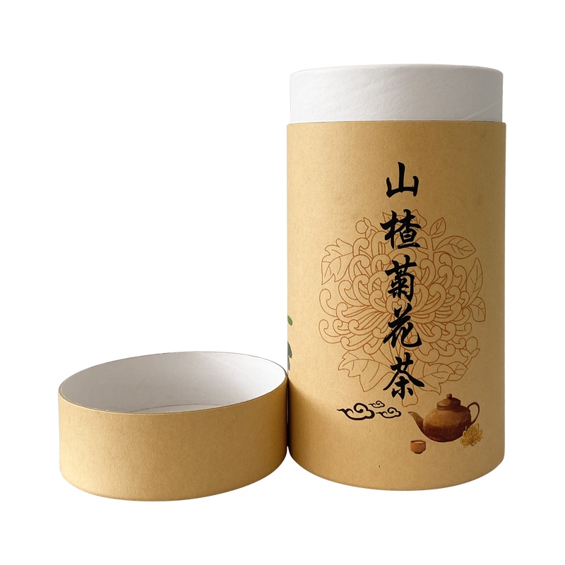 Tea paper tube packaging