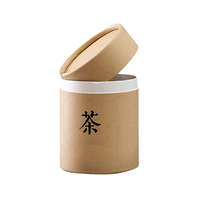 Cylinder  paper tube box for tea